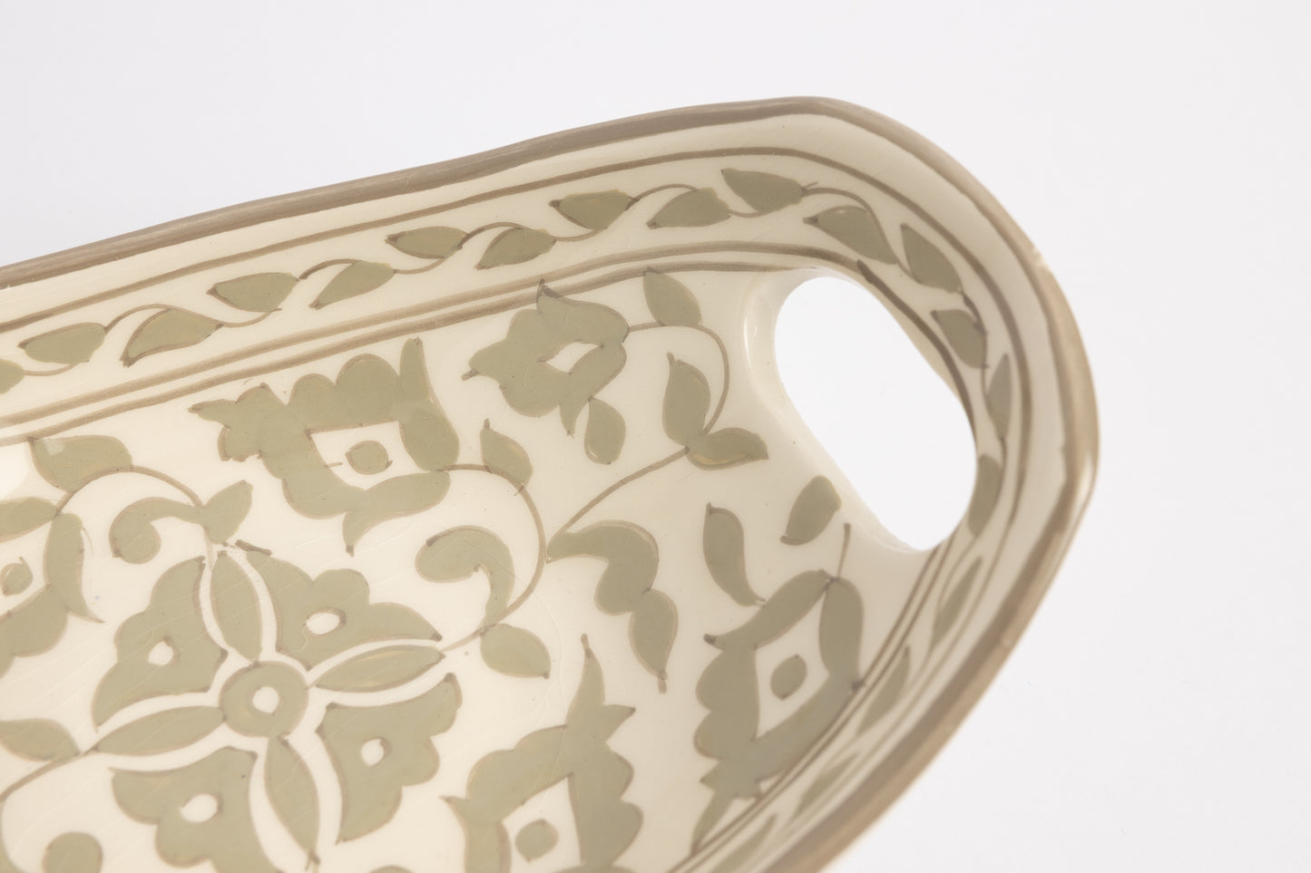 La Sable Handled Platter