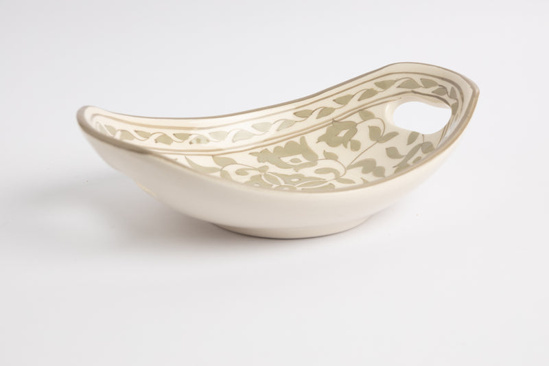 La Sable Handled Platter