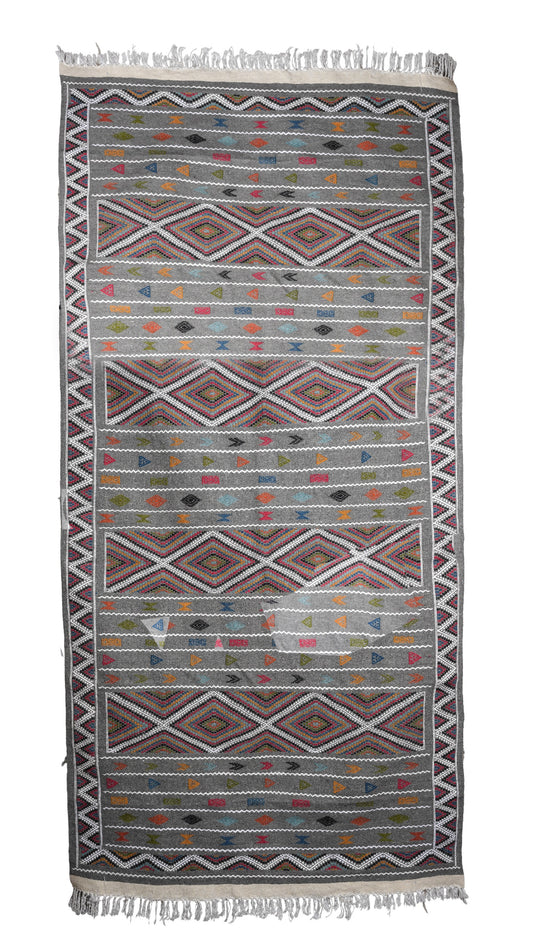 Toujane Rug | Pewter